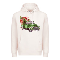 Pale Pink green truck Premium Hoodie - Bettercallsaul