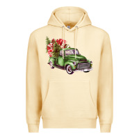 Green Truck Premium Hoodie | Teevron