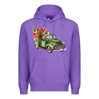 Purple green truck Premium Hoodie - Bettercallsaul