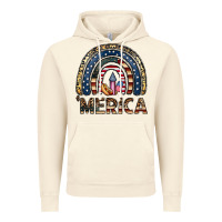 Vintage Artic merica rainbow Vintage Hoodie - CowhideDigitalArt