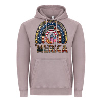 Vintage Zinc merica rainbow Vintage Hoodie - CowhideDigitalArt