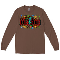 Chestnut lightning bolt mama christmas Long Sleeve Tee - Jasminsmagicworld