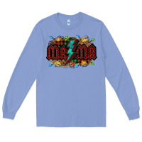 Colony Blue lightning bolt mama christmas Long Sleeve Tee - Jasminsmagicworld