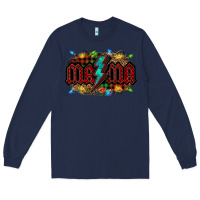 Navy lightning bolt mama christmas Long Sleeve Tee - Jasminsmagicworld