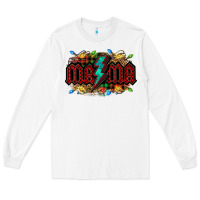 White lightning bolt mama christmas Long Sleeve Tee - Jasminsmagicworld