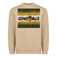Mushroom Christmas with cross Heavyweight Sweatshirt - BundleAndBundleShop