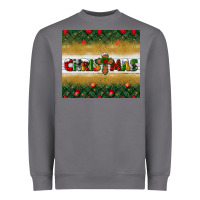 Storm Christmas with cross Heavyweight Sweatshirt - BundleAndBundleShop