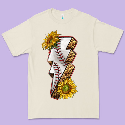 Premium Tee sport baseball  lightning bolt
