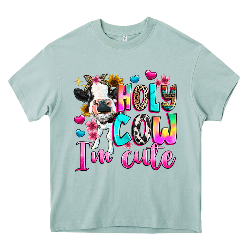 Holy Cow  M Cute Heavy Core Tee by texasbilliewilder | Teevron