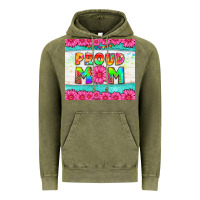 Vintage Olive proud mom Vintage Hoodie - HRA Design Shop