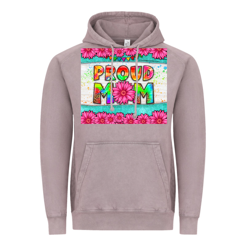 Proud Mom Vintage Hoodie by HRA Design Shop | Teevron