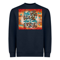 Navy just a girl who loves jesus Heavyweight Sweatshirt - JahusDesignShop