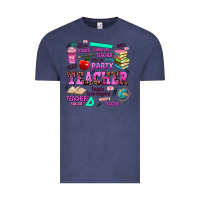 Vintage Denim come on teacher lets go party Vintage Tee - AdoDesignShop