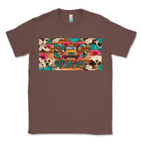 Chestnut bus driver school bus cowhide license plate Classic Tee - Artiststas