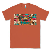 Copper bus driver school bus cowhide license plate Classic Tee - Artiststas