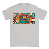 Moon Dust bus driver school bus cowhide license plate Classic Tee - Artiststas