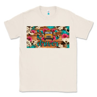 Natural bus driver school bus cowhide license plate Classic Tee - Artiststas
