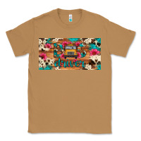 Toasted Coconut bus driver school bus cowhide license plate Classic Tee - Artiststas