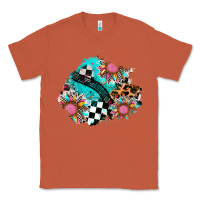 Copper race sunflower patches Classic Tee - AdoDesignShop