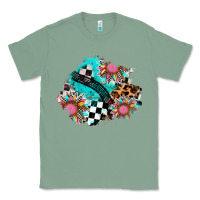 Sage race sunflower patches Classic Tee - AdoDesignShop