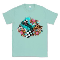 Seafoam race sunflower patches Classic Tee - AdoDesignShop