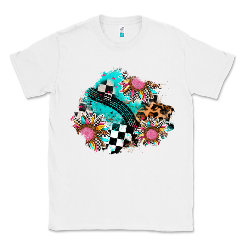 Race Sunflower Patches Classic Tee by AdoDesignShop | Teevron