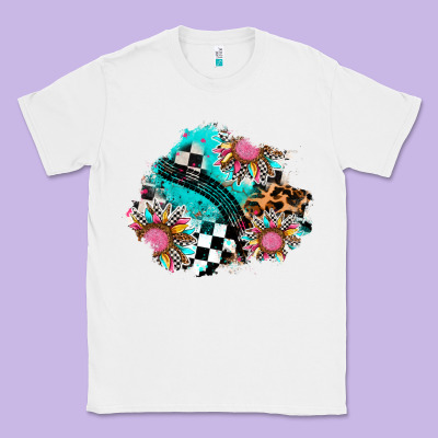 Race Sunflower Patches Classic Tee Designed By Adodesignshop