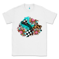White race sunflower patches Classic Tee - AdoDesignShop