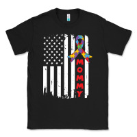 Black lil autism mom Classic Tee - CowhideDigitalArt