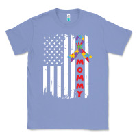 Colony Blue lil autism mom Classic Tee - CowhideDigitalArt