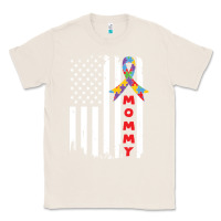 Natural lil autism mom Classic Tee - CowhideDigitalArt