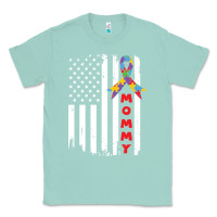 Seafoam lil autism mom Classic Tee - CowhideDigitalArt