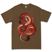 Cacao red dragon Premium Tee - RanaPortraitStore