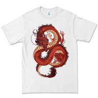 White red dragon Premium Tee - RanaPortraitStore