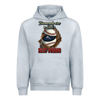 Heather Grey Diamonds are a girl's best friend Baseball Urban Hoodie - HowdyJamesFarm