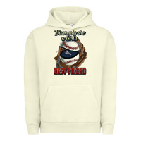 Pigment Pistachio Diamonds are a girl's best friend Baseball Urban Hoodie - HowdyJamesFarm