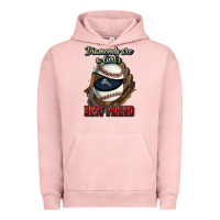 Pigment Salmon Diamonds are a girl's best friend Baseball Urban Hoodie - HowdyJamesFarm