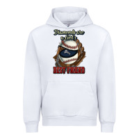 White Diamonds are a girl's best friend Baseball Urban Hoodie - HowdyJamesFarm