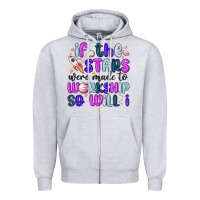If The Stars Were Made To Worship So Will I Zipper Hoodie | Teevron