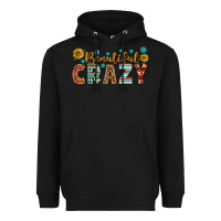 Black Western Beautiful Crazy Heavyweight Hoodie - BundleAndBundleShop