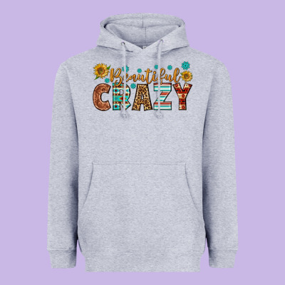 Western Beautiful Crazy Heavyweight Hoodie Designed By Bundleandbundleshop