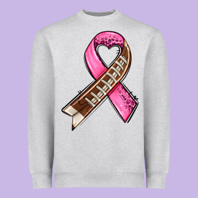 Breast Cancer Sport Ribbons Heavyweight Sweatshirt Designed By Adodesignshop
