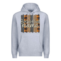 Heather Grey Baseball Mama Premium Hoodie - Bettercallsaul