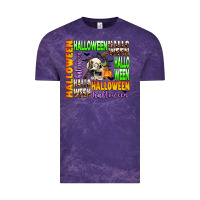 Cloud Purple halloween Vintage Tee - AdoDesignShop