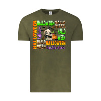 Vintage Olive halloween Vintage Tee - AdoDesignShop