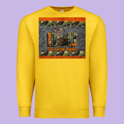 Western Dad The Great Hunter Premium Sweatshirt Designed By Lillyallendesigns