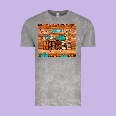 Nurse Fall Vintage Tee Designed By Jahusdesignshop