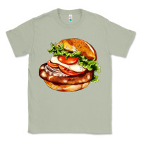Matcha American hamburger Classic Tee - AdoDesignShop