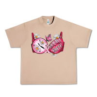Burro Hour Breast Cancer Bra Urban Heavy Tee - Artiststas