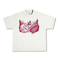 Pistachio Hour Breast Cancer Bra Urban Heavy Tee - Artiststas